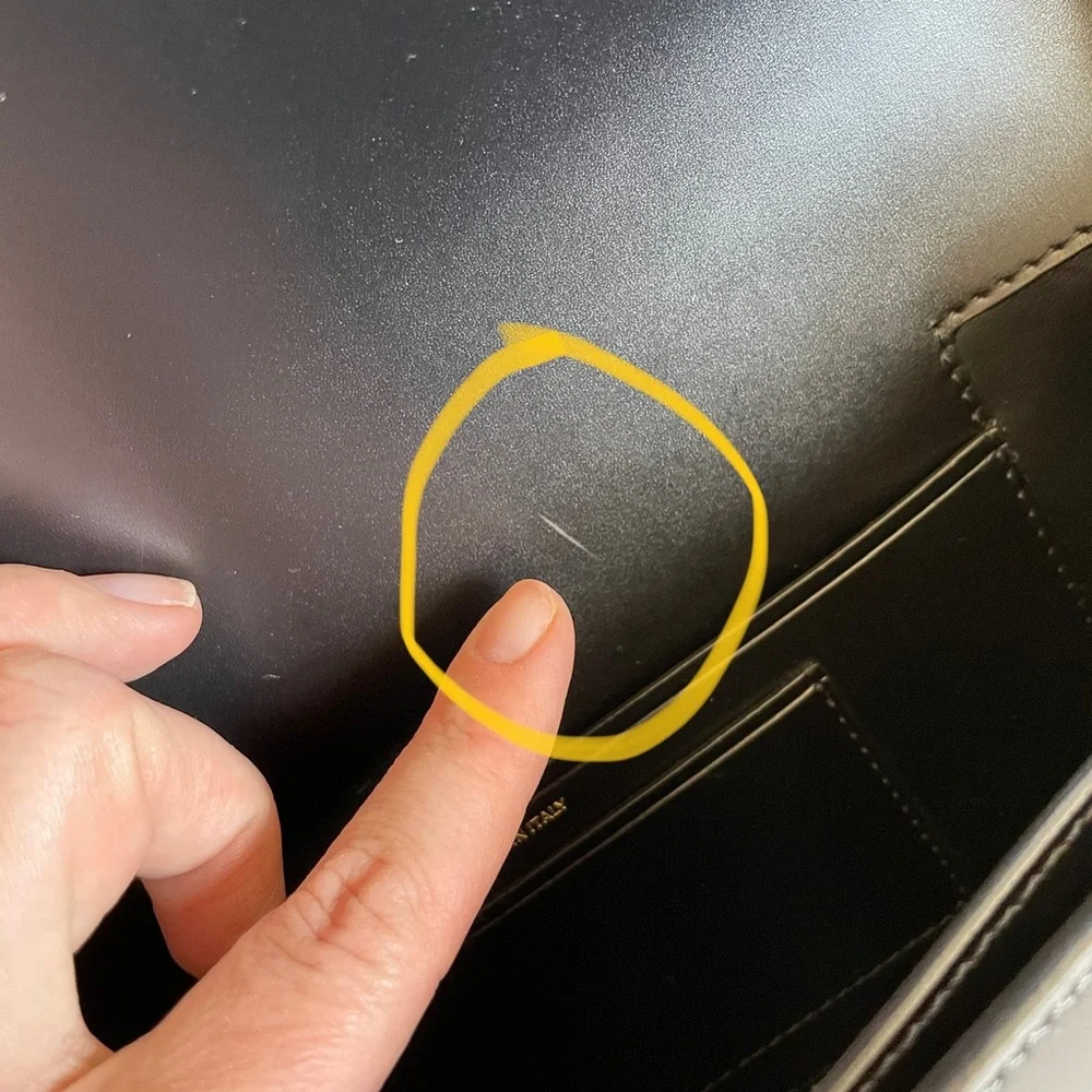 Authentic Burberry Small Leather Olympia Bag - Picture 8 of 16